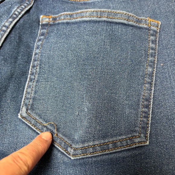 Everlane Women’s Skinny Mid-Rise Jeans Cotton Elastane Blend‎ Sz 29 - Picture 9 of 10